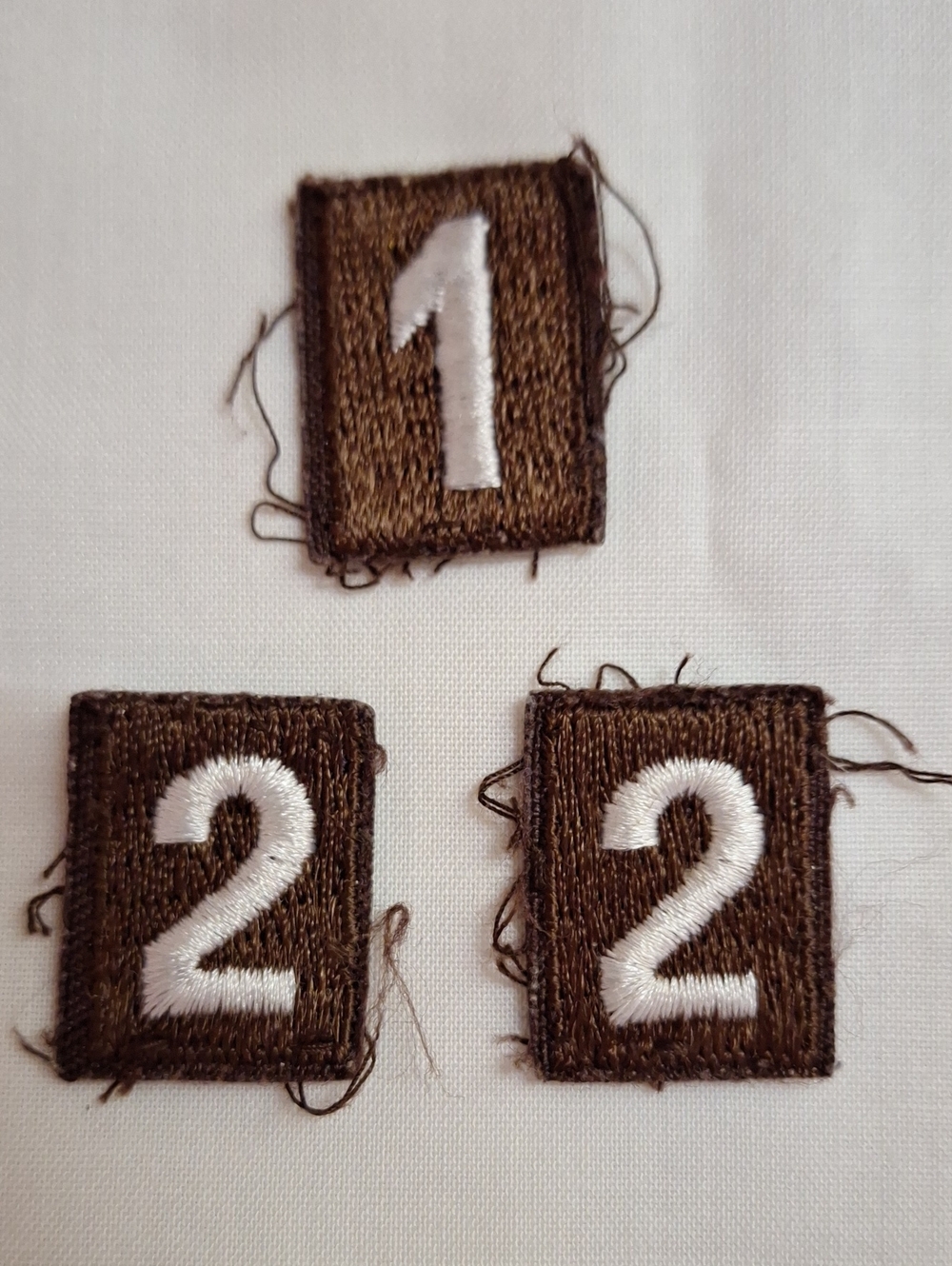 Brownies Number Patches